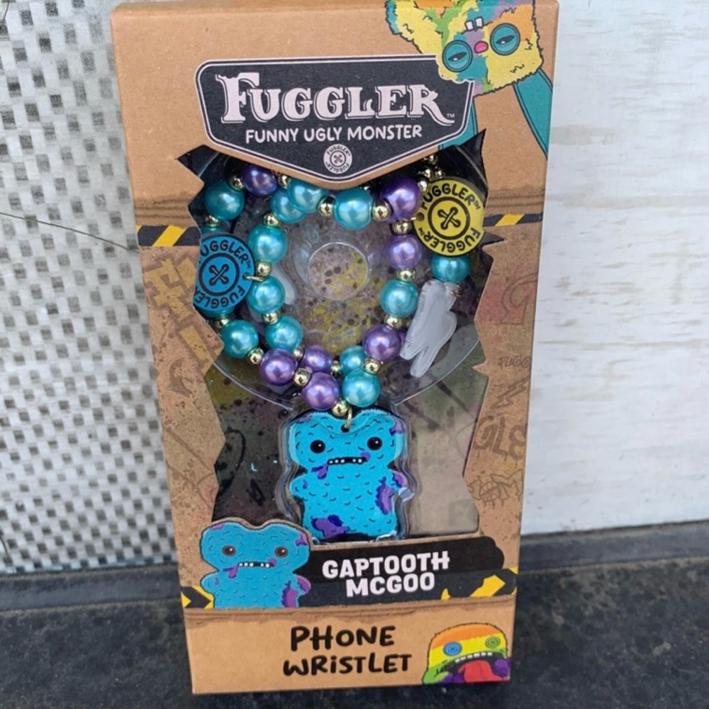 Fuggler Gaptooth McGoo Blue Phone Wristlet